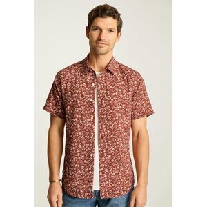 Bonobos Riviera Short Sleeve Men's Shirt Floral Standard Fit Short XL New 283384